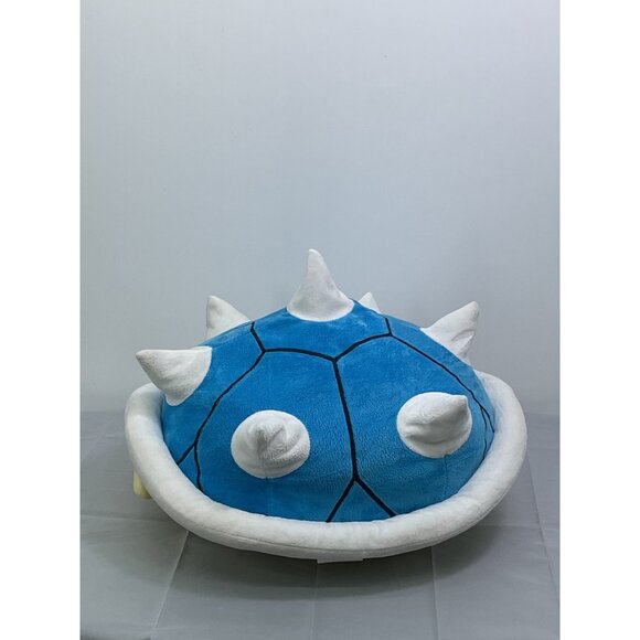 Nintendo Mario Kart Blue Spiny Shell Plush Pillow - Picture 4 of 9